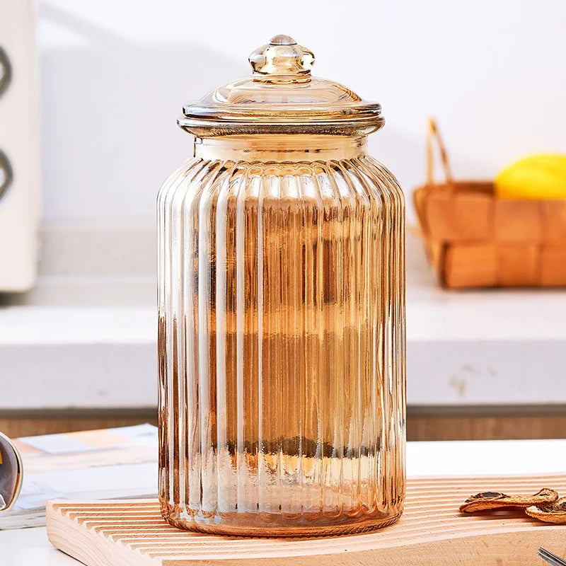 Glass Storage Jar