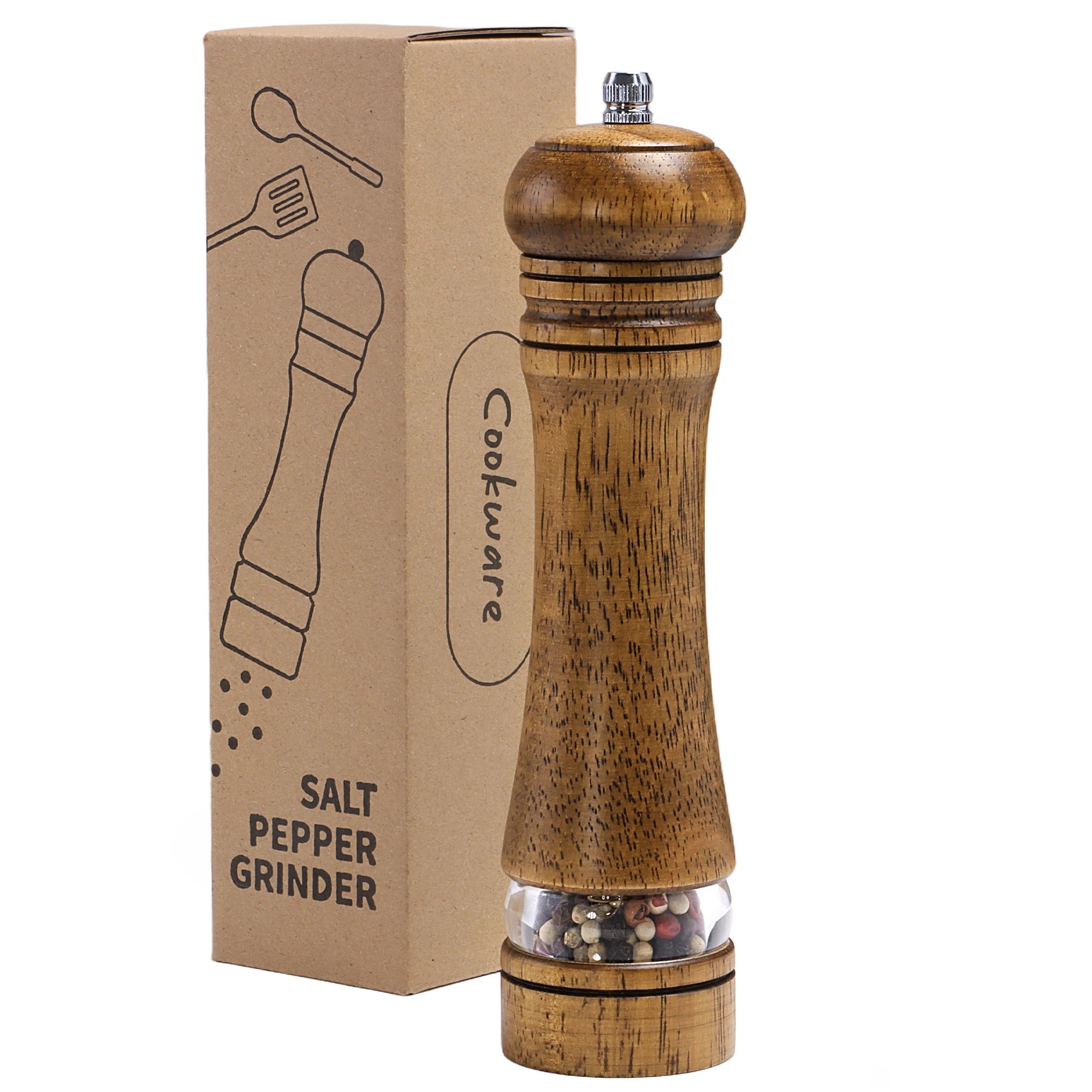 Wood Pepper Grinder