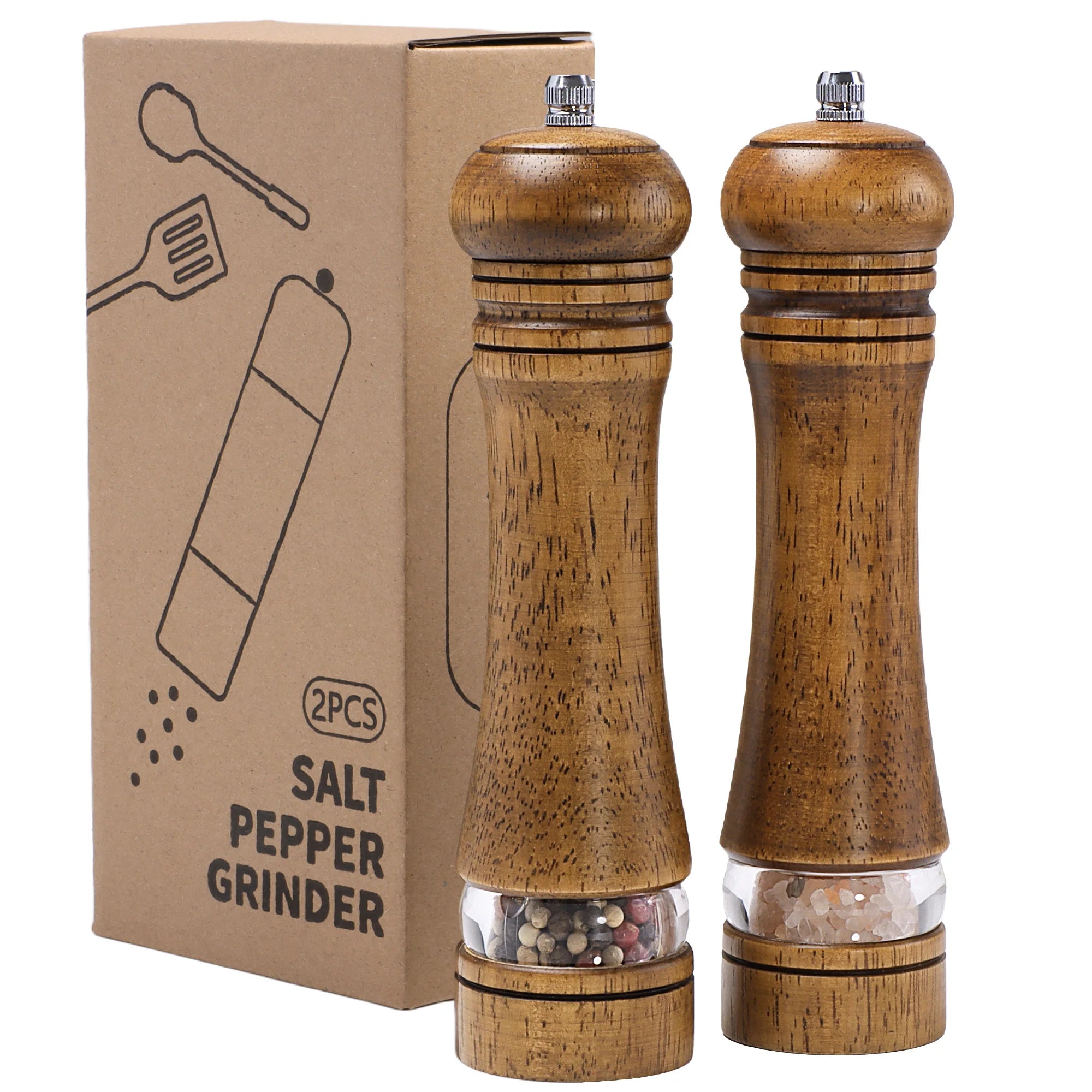 Wood Pepper Grinder