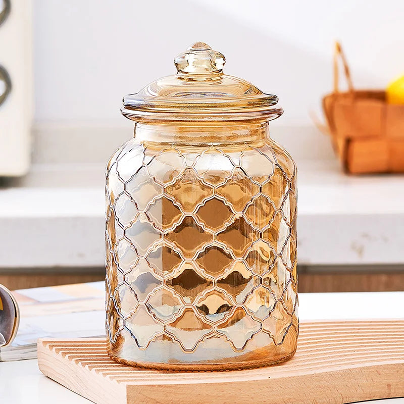 Glass Storage Jar