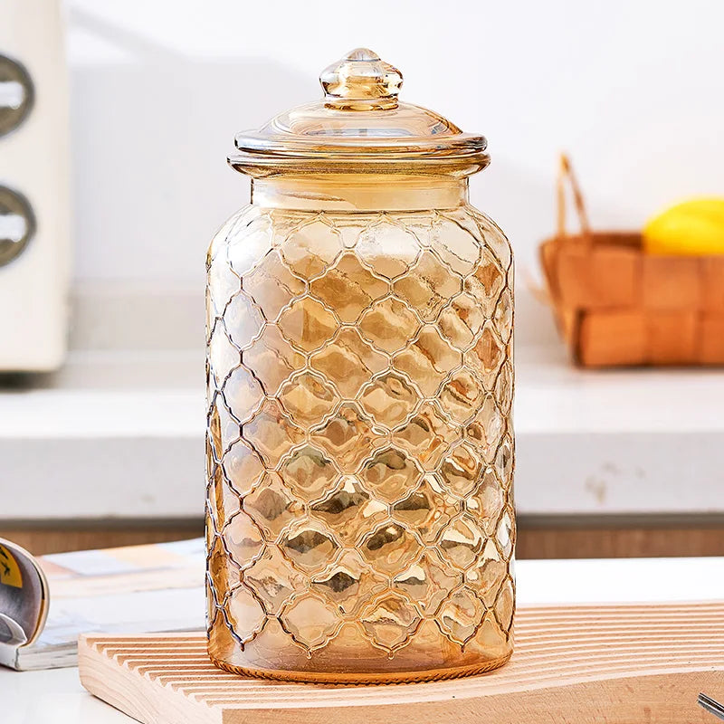 Glass Storage Jar