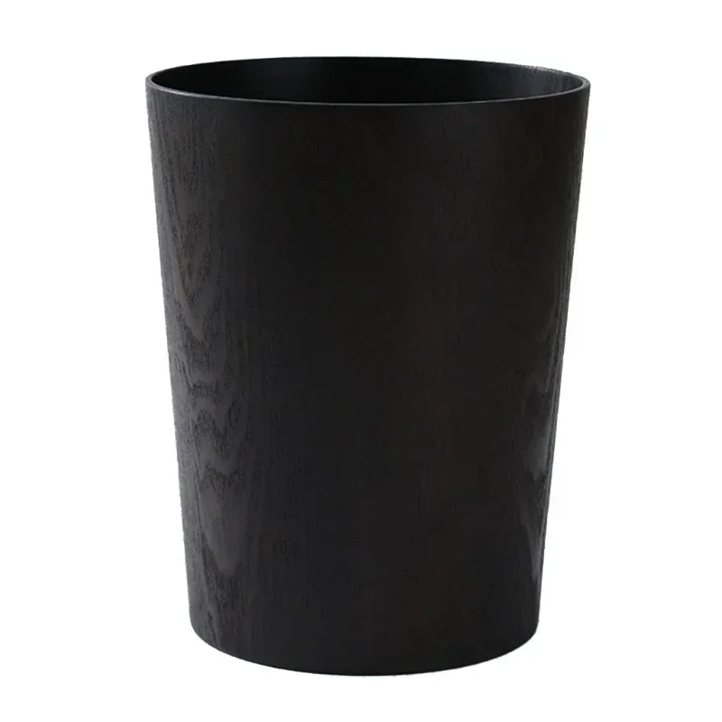 Wooden Trash Bin