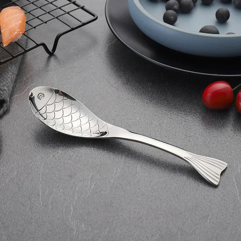 Fish-Shaped Spoon