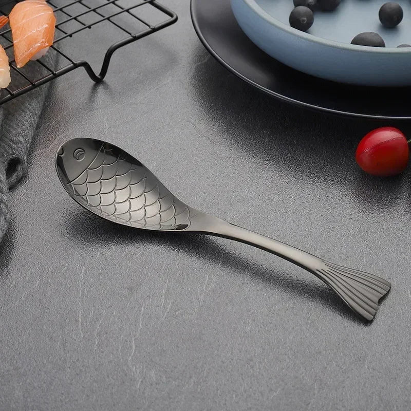 Fish-Shaped Spoon