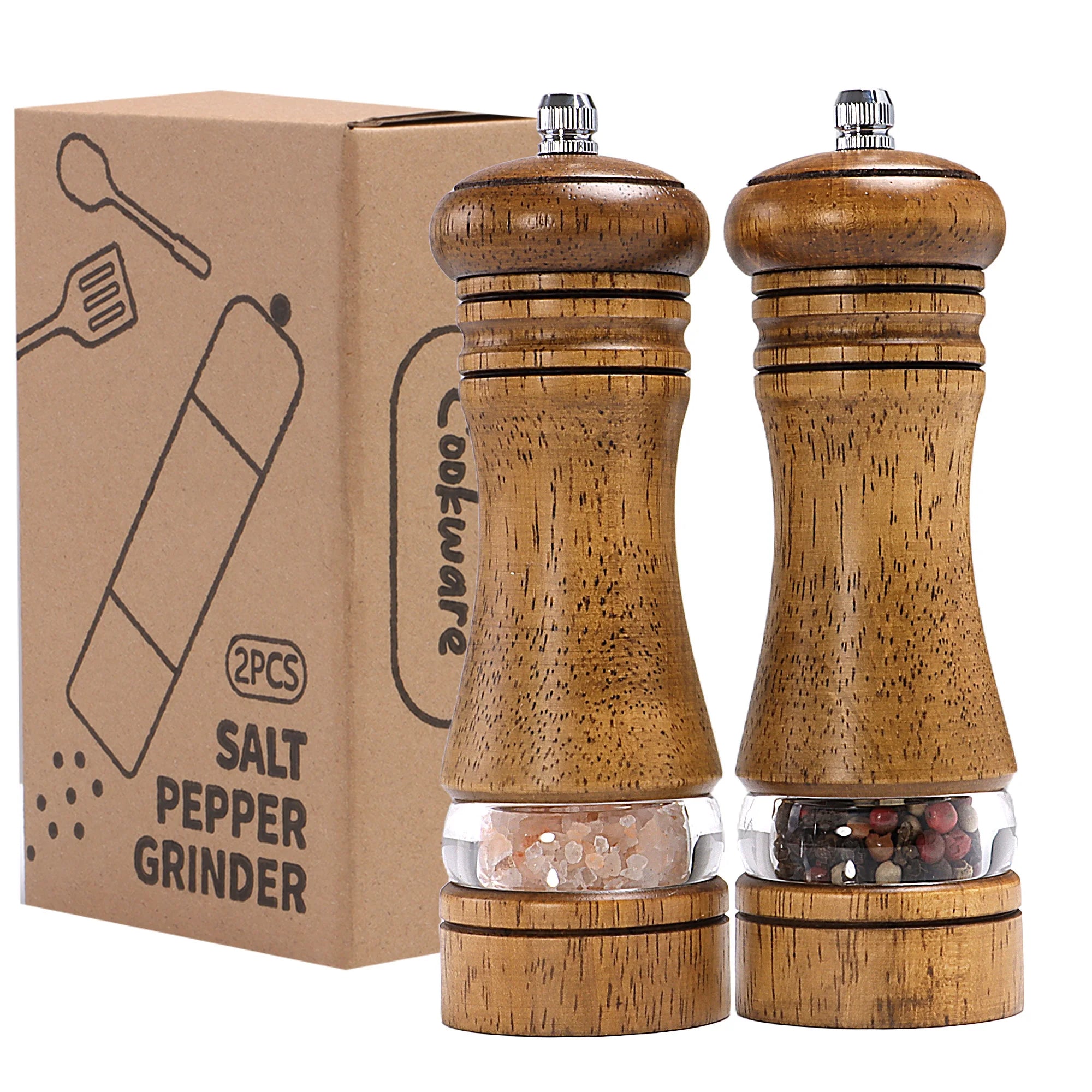 Wood Pepper Grinder