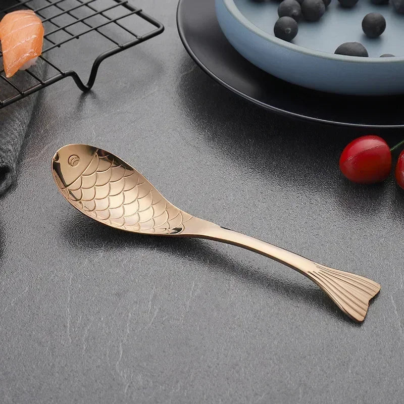 Fish-Shaped Spoon