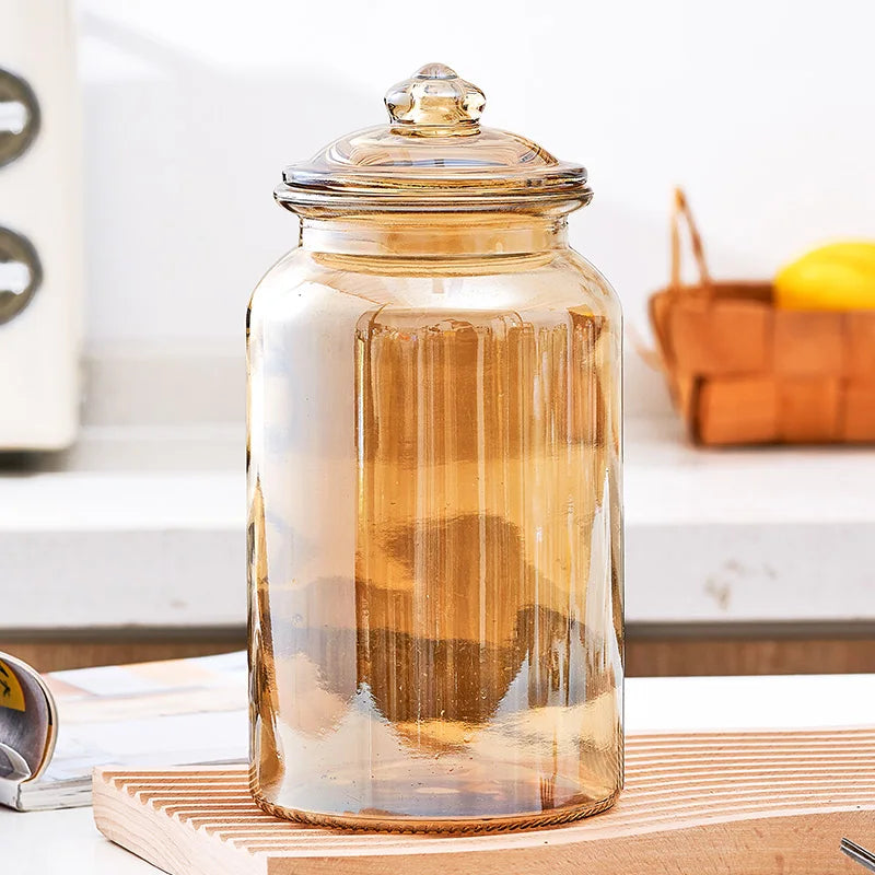 Glass Storage Jar