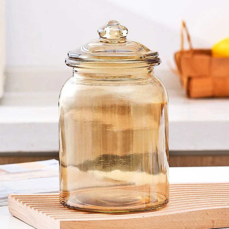 Glass Storage Jar