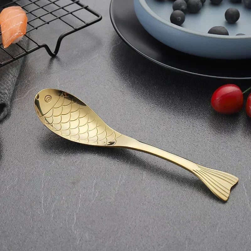 Fish-Shaped Spoon