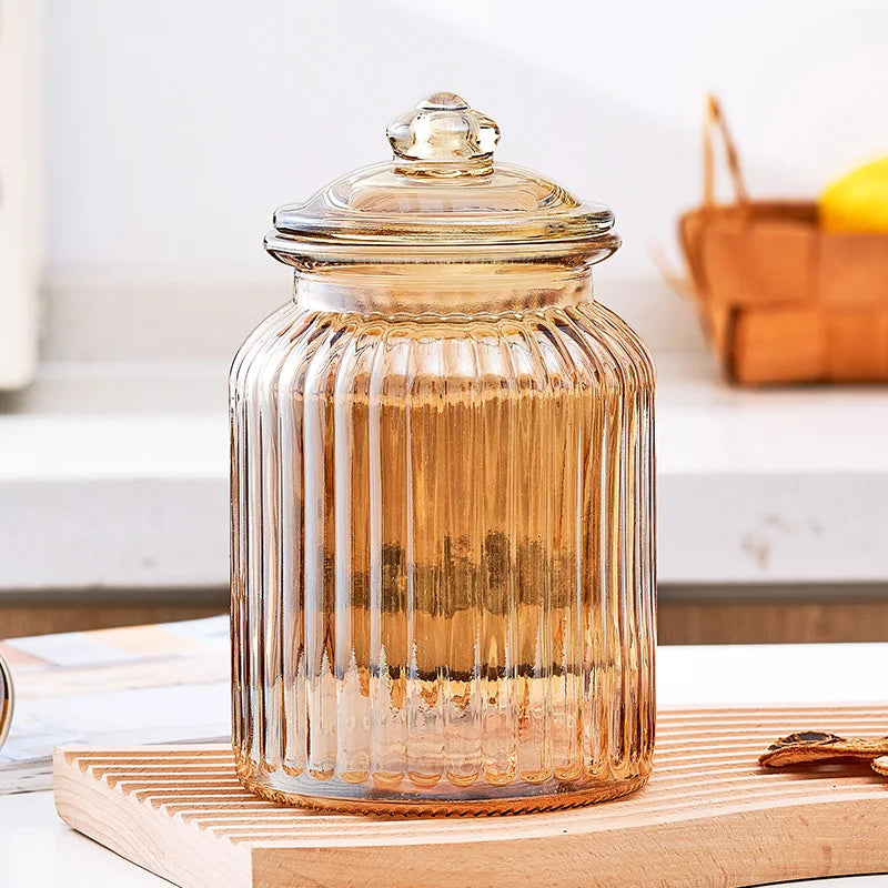 Glass Storage Jar